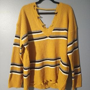 2x Yellow Sweater